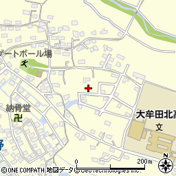 福岡県大牟田市吉野512周辺の地図