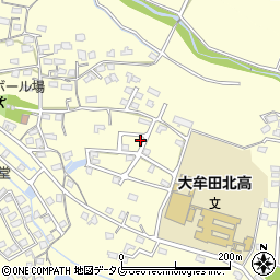 福岡県大牟田市吉野478-28周辺の地図