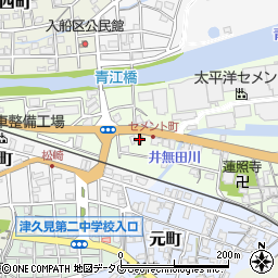 津久見青江郵便局 ＡＴＭ周辺の地図