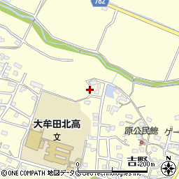 福岡県大牟田市吉野457周辺の地図