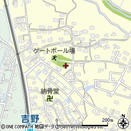 内山公民館周辺の地図