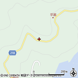 長崎県南松浦郡新上五島町立串郷1383周辺の地図