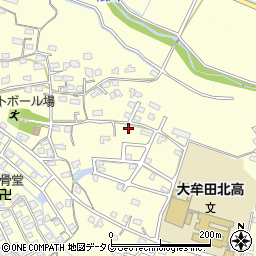 福岡県大牟田市吉野491-1周辺の地図