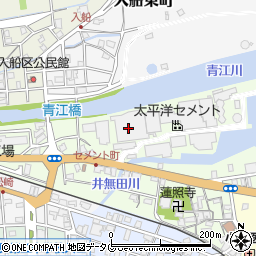 東ソー物流株式会社　津久見駐在事務所周辺の地図