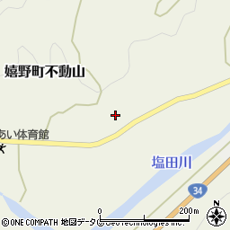 佐賀県嬉野市嬉野町大字不動山甲1089周辺の地図