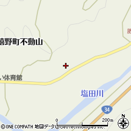 佐賀県嬉野市嬉野町大字不動山甲1180周辺の地図