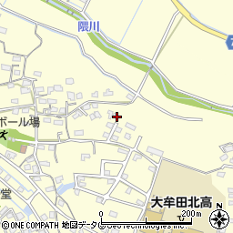 福岡県大牟田市吉野413-4周辺の地図