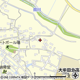 福岡県大牟田市吉野394-5周辺の地図