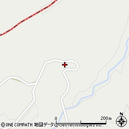 大分県豊後大野市朝地町梨小1548周辺の地図