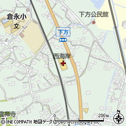 西海岸大牟田店周辺の地図