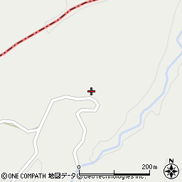 大分県豊後大野市朝地町梨小1546周辺の地図