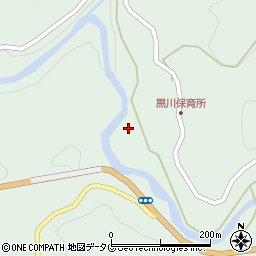 黒川荘周辺の地図