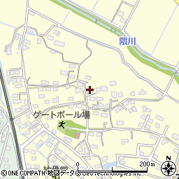 福岡県大牟田市吉野334周辺の地図