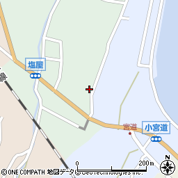佐賀県鹿島市東塩屋1587周辺の地図
