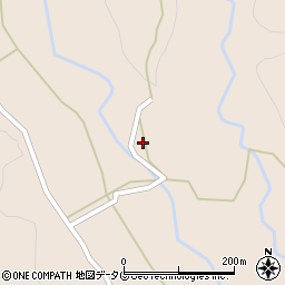 大分県竹田市直入町大字長湯7377周辺の地図