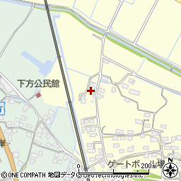 福岡県大牟田市吉野21周辺の地図