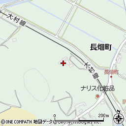 長崎県佐世保市長畑町703-1周辺の地図