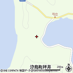 愛媛県宇和島市津島町坪井267周辺の地図