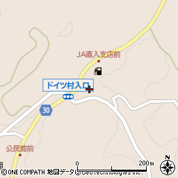 大分県竹田市直入町大字長湯8218-1周辺の地図
