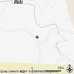 大分県臼杵市高山998周辺の地図