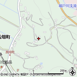 長崎県佐世保市長畑町1222-3周辺の地図