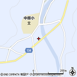 中原精肉店周辺の地図