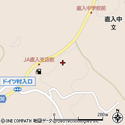 大分県竹田市直入町大字長湯8518-7周辺の地図