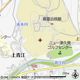 尾崎小ミカン先祖木周辺の地図