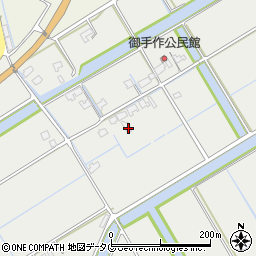福岡県みやま市高田町黒崎開1085周辺の地図