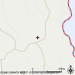 大分県豊後大野市朝地町梨小2055周辺の地図