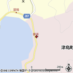 愛媛県宇和島市津島町横浦419周辺の地図