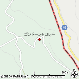 ゴンドーシャロレーオートキャンプ場周辺の地図