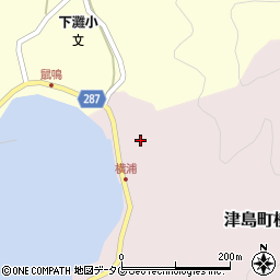 愛媛県宇和島市津島町横浦460周辺の地図