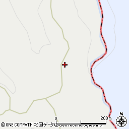 大分県豊後大野市朝地町梨小1285周辺の地図