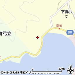愛媛県宇和島市津島町鼡鳴243周辺の地図