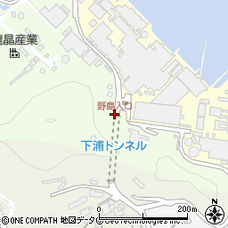 野島入口周辺の地図