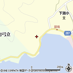 愛媛県宇和島市津島町鼡鳴245周辺の地図