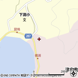 愛媛県宇和島市津島町横浦474周辺の地図