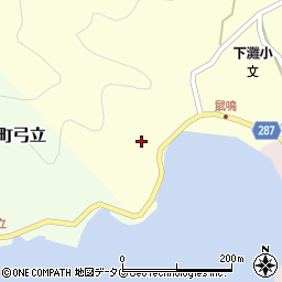 愛媛県宇和島市津島町鼡鳴241周辺の地図