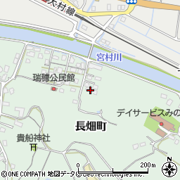 長崎県佐世保市長畑町405-3周辺の地図