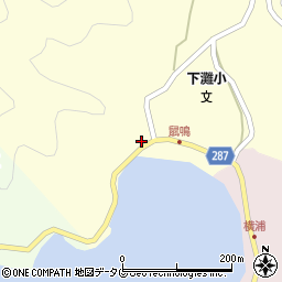 愛媛県宇和島市津島町鼡鳴229周辺の地図