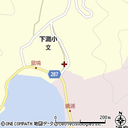 愛媛県宇和島市津島町鼡鳴148-1周辺の地図