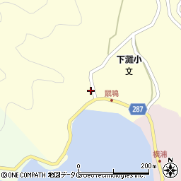 愛媛県宇和島市津島町鼡鳴228-11周辺の地図