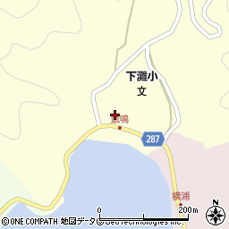 愛媛県宇和島市津島町鼡鳴228-9周辺の地図