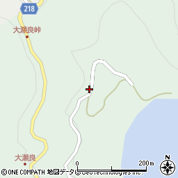 長崎県南松浦郡新上五島町立串郷1705周辺の地図