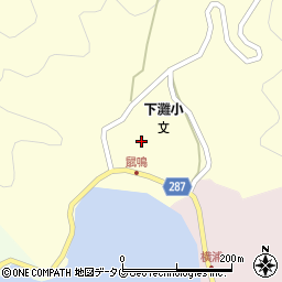 愛媛県宇和島市津島町鼡鳴155周辺の地図