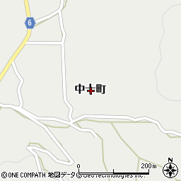 〒861-0912 熊本県玉名郡和水町中十町の地図