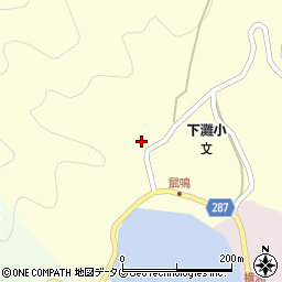 愛媛県宇和島市津島町鼡鳴219周辺の地図