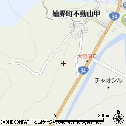 佐賀県嬉野市嬉野町大字不動山甲93周辺の地図