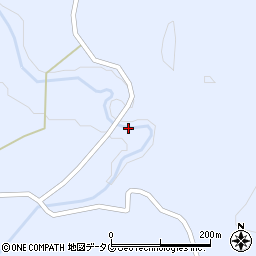 熊本県阿蘇郡南小国町中原周辺の地図